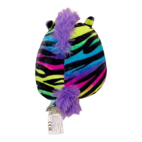 Squishmallows Zebra Mystery Squad Mini 5in Plush Toy Rainbow Stuffed Animal - Picture 8 of 9